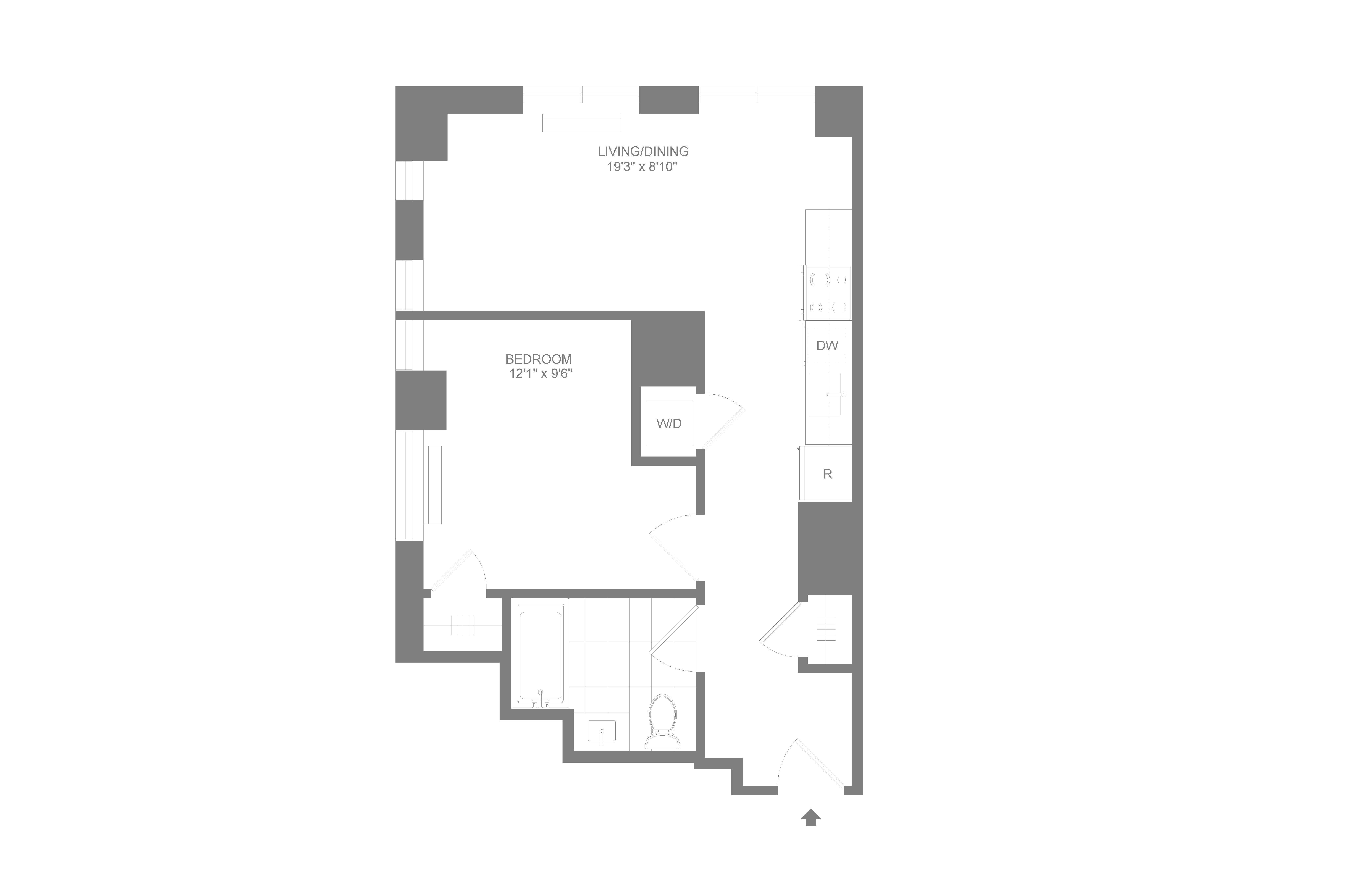 C6.2 | 2 Bed | 2 Bath floor plan