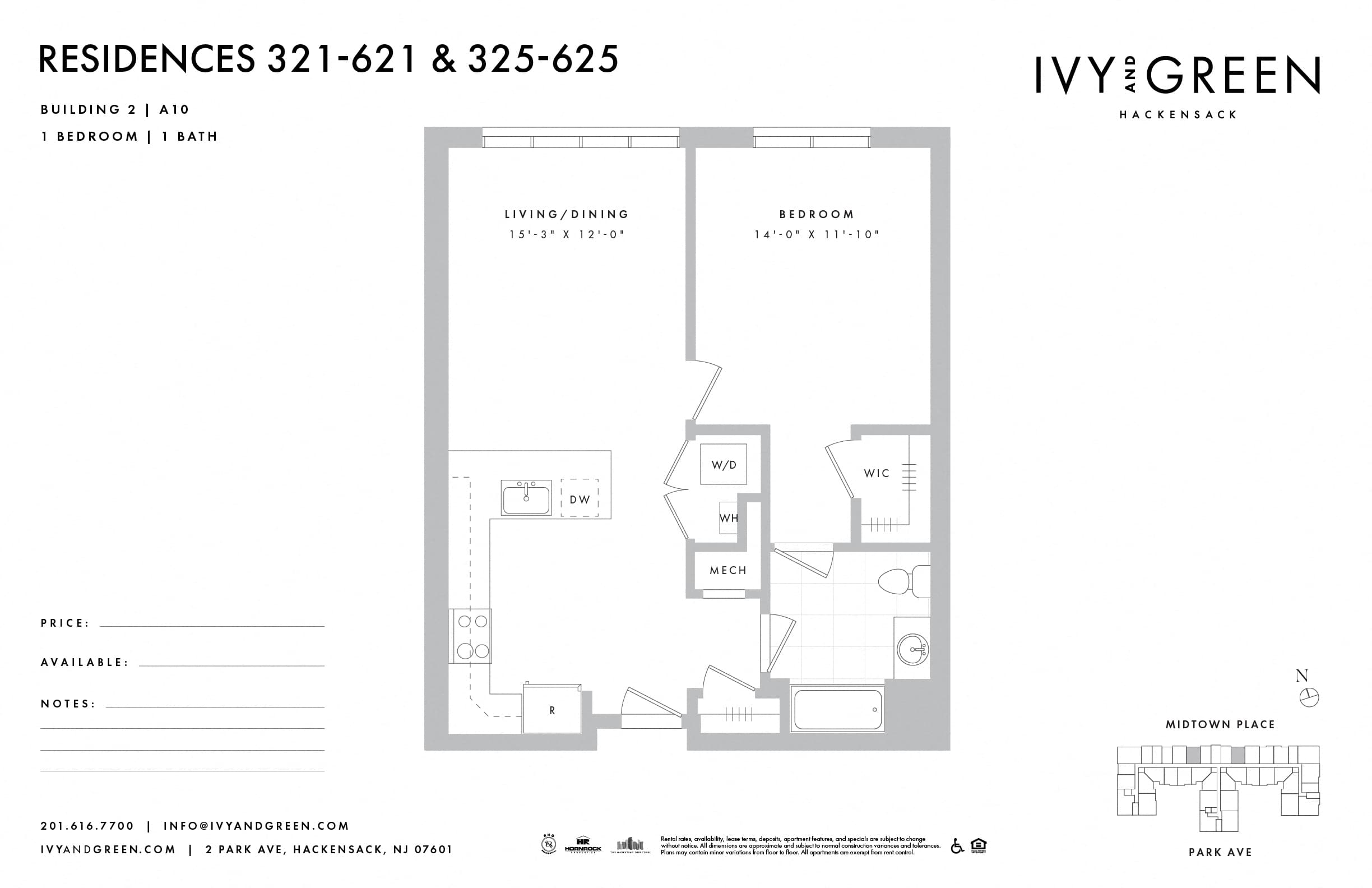 A10 floor plan