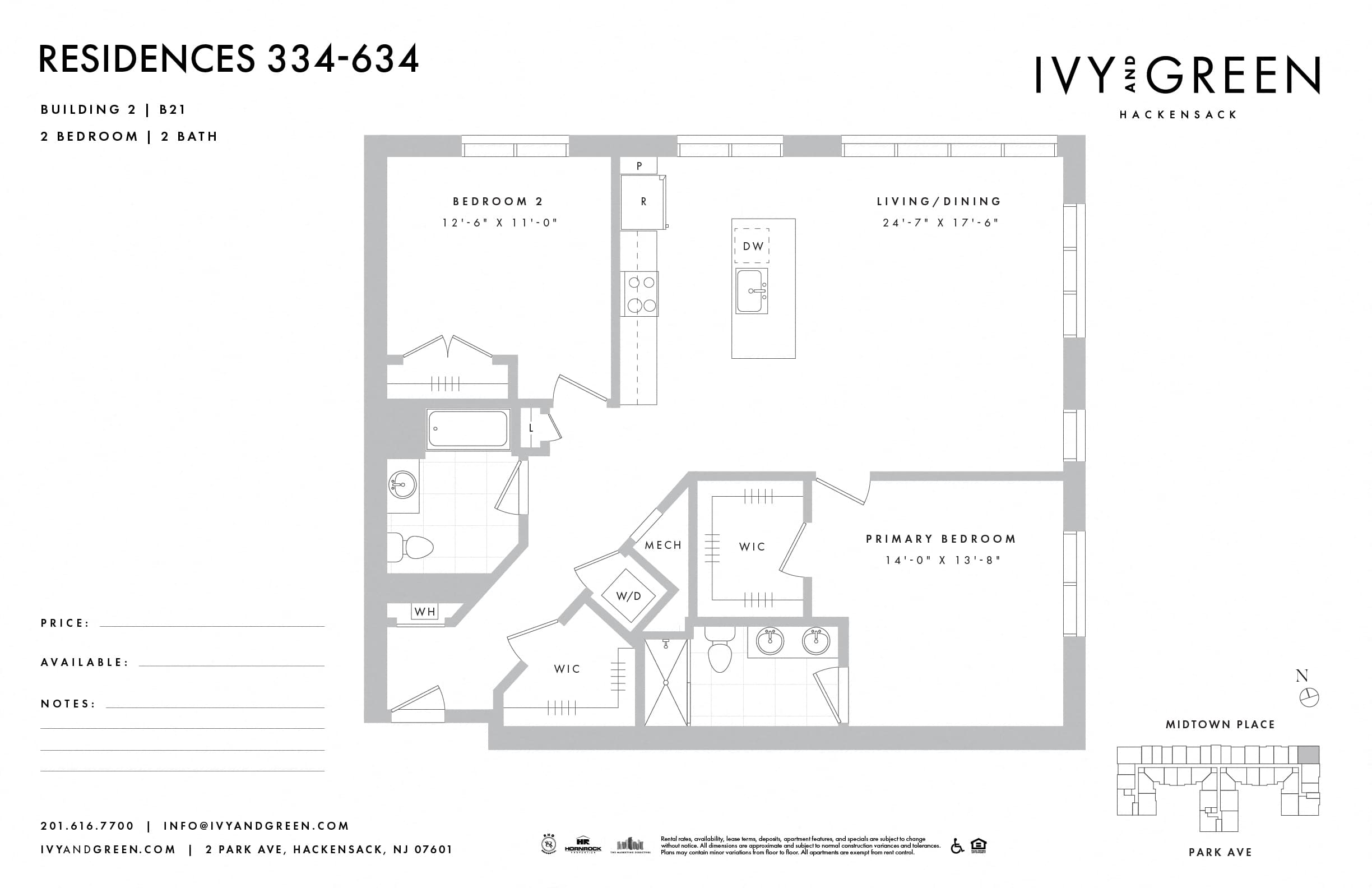 B21 floor plan