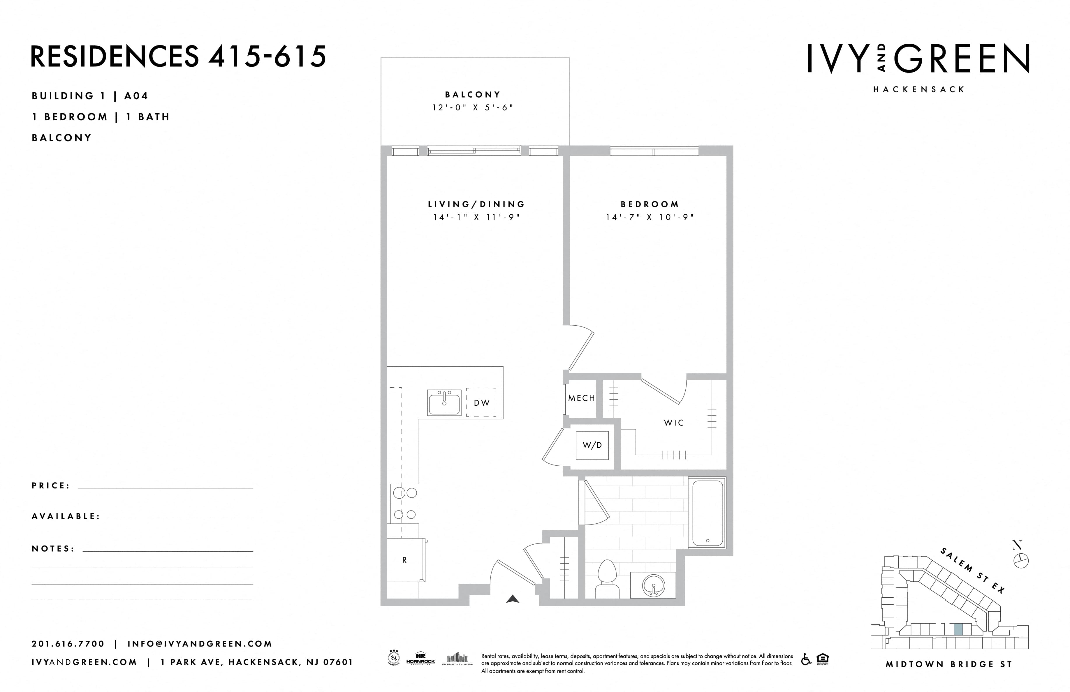 A04 floor plan