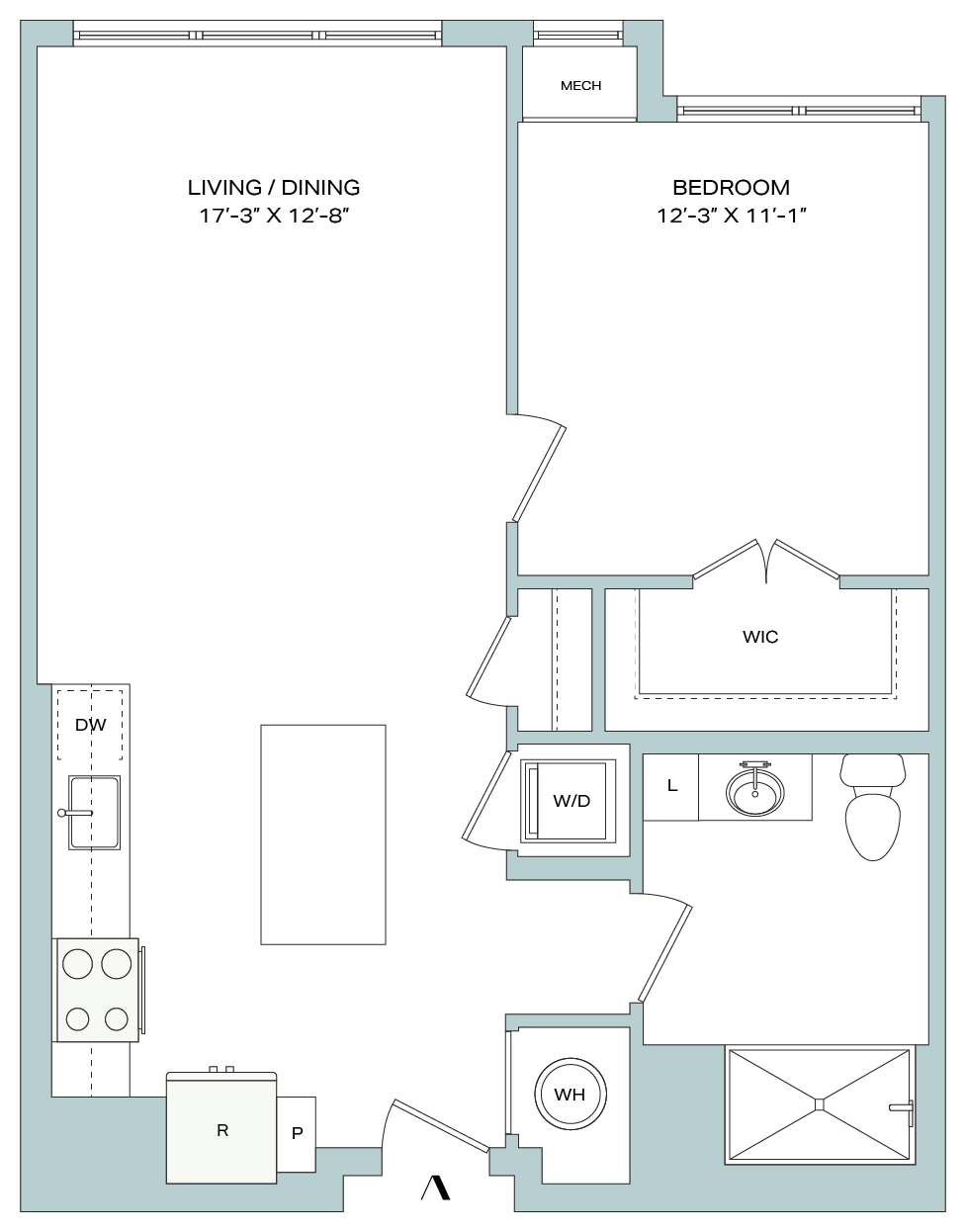 A12 floor plan