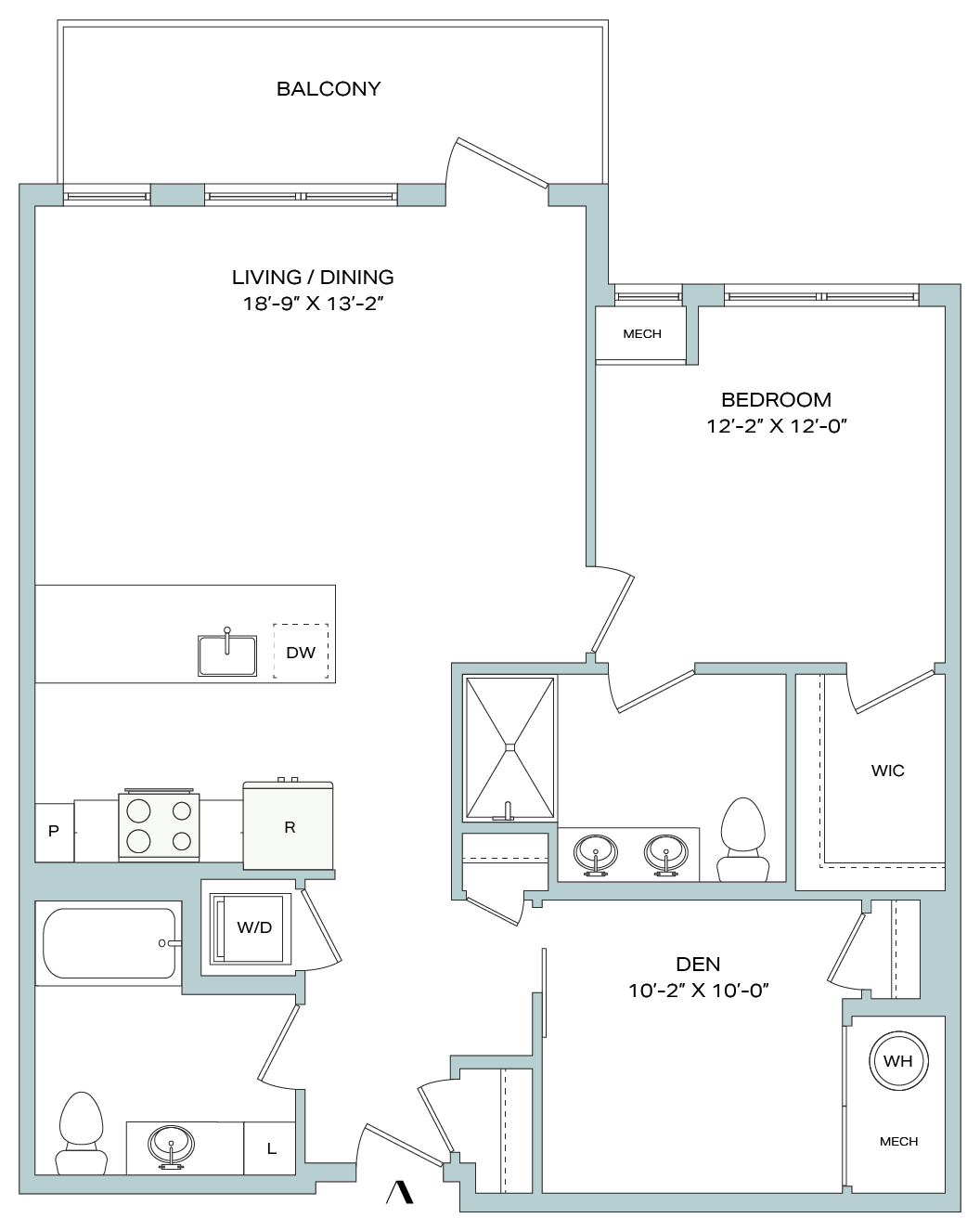 A17 floor plan