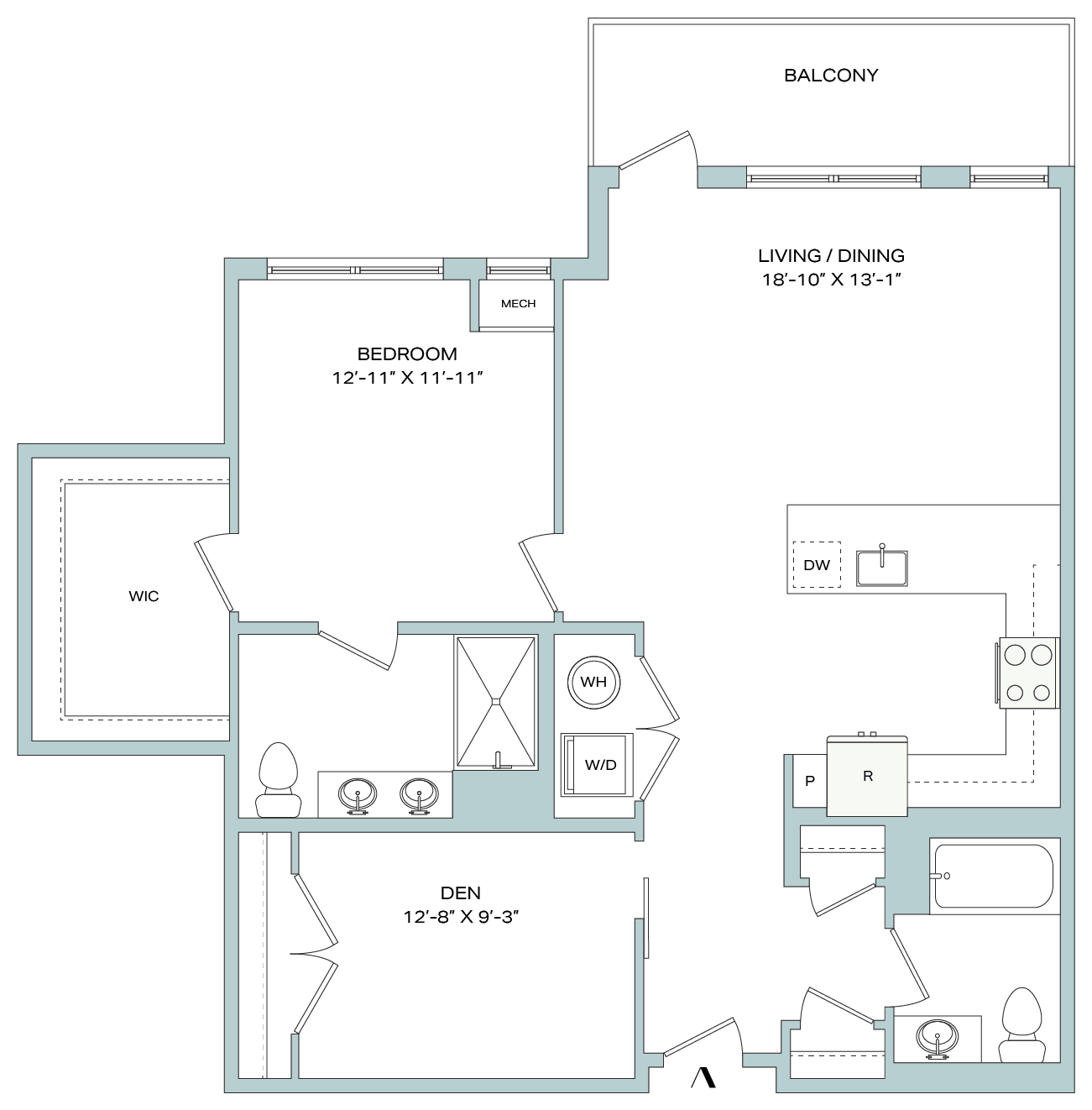 A18 floor plan