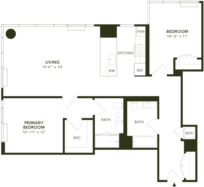 2D floor plan