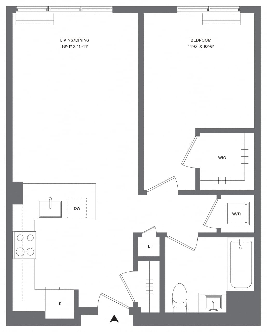 A1.1 floor plan