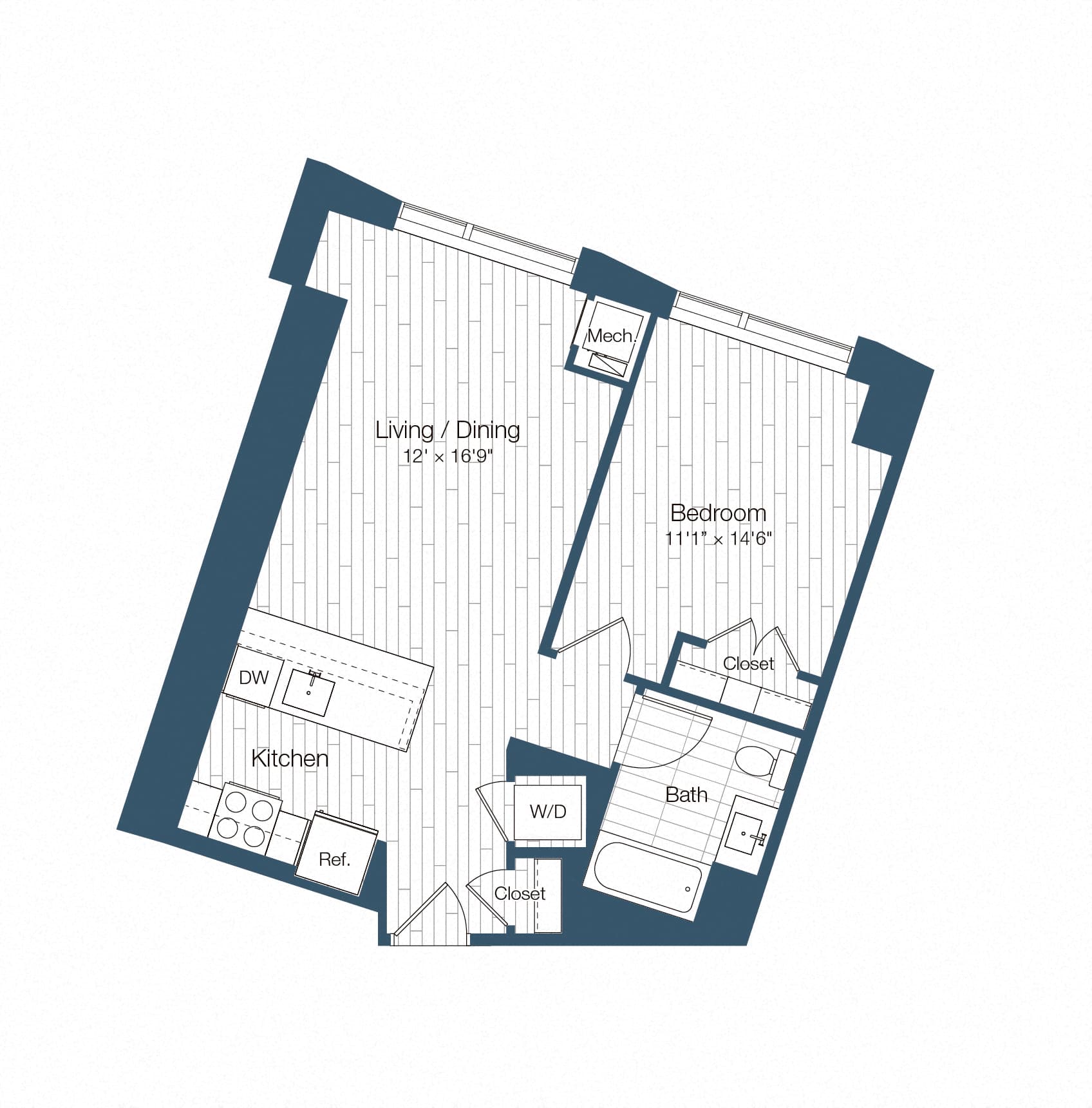 A2 floor plan