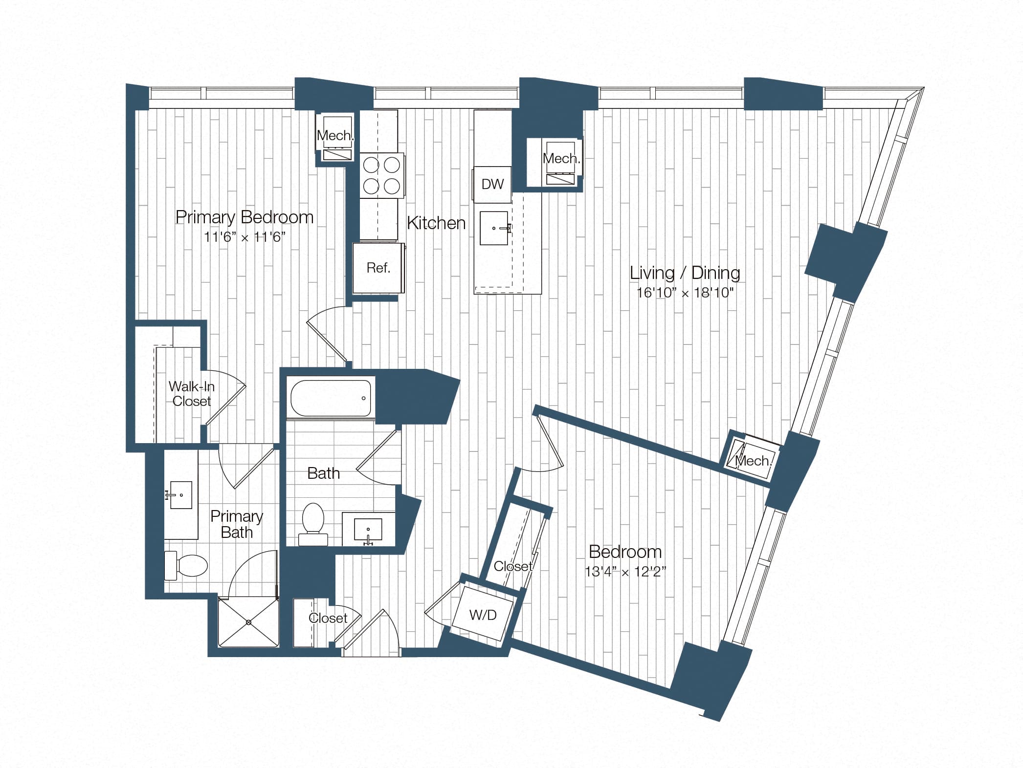 B6 floor plan