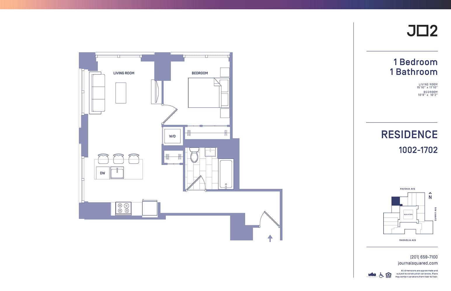 Floor plan floor plan at Journal Squared Tower 2
