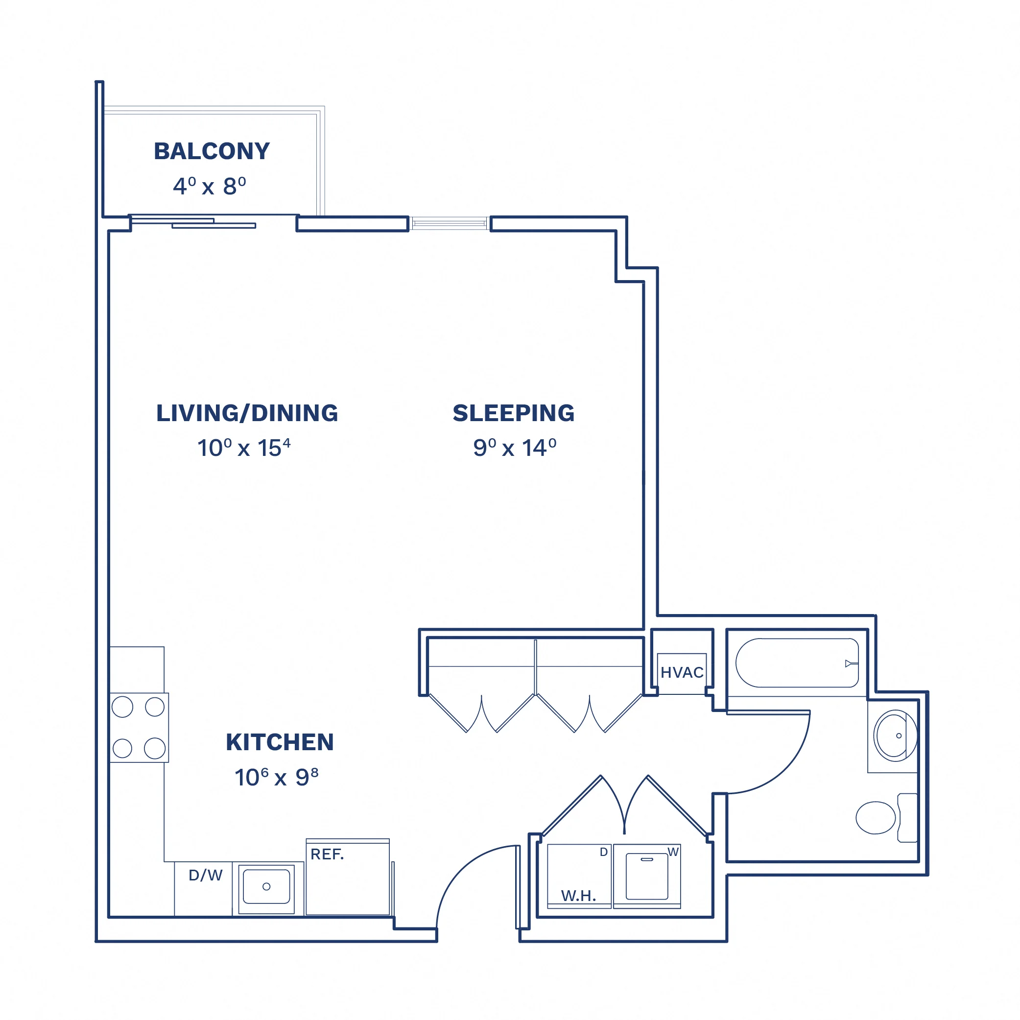 Studio-S7 floor plan at Cobalt Lofts